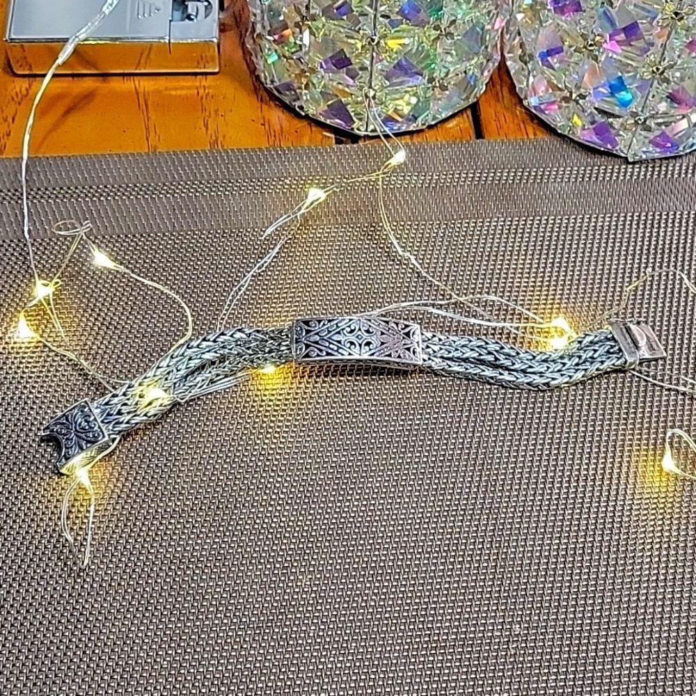 CHUNKY CONNECTED 3 STEABD BRACELET